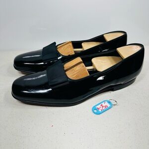 Church's Opera Pumps Mens Black Patent Leather Excellent Condition Mens 12